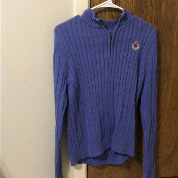 croft & barrow Sweaters - Purple pull over sweater